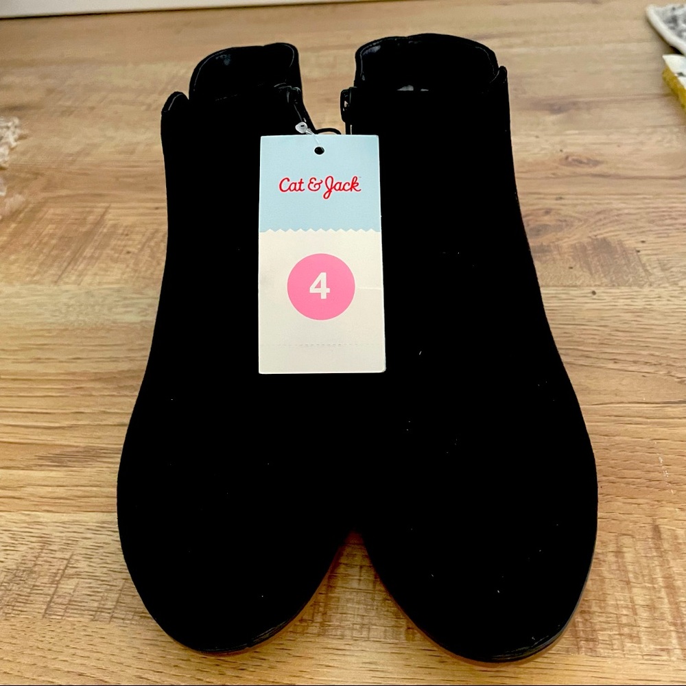 Brand new  black suede boots